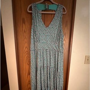 Anthropologie cotton maxi